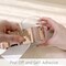 Wrapables 5mm x 5mm Self Adhesive Mosaic Glass Mirror Tile Stickers, 1592pcs for Arts and Crafts, Home Decoration, Rose Gold